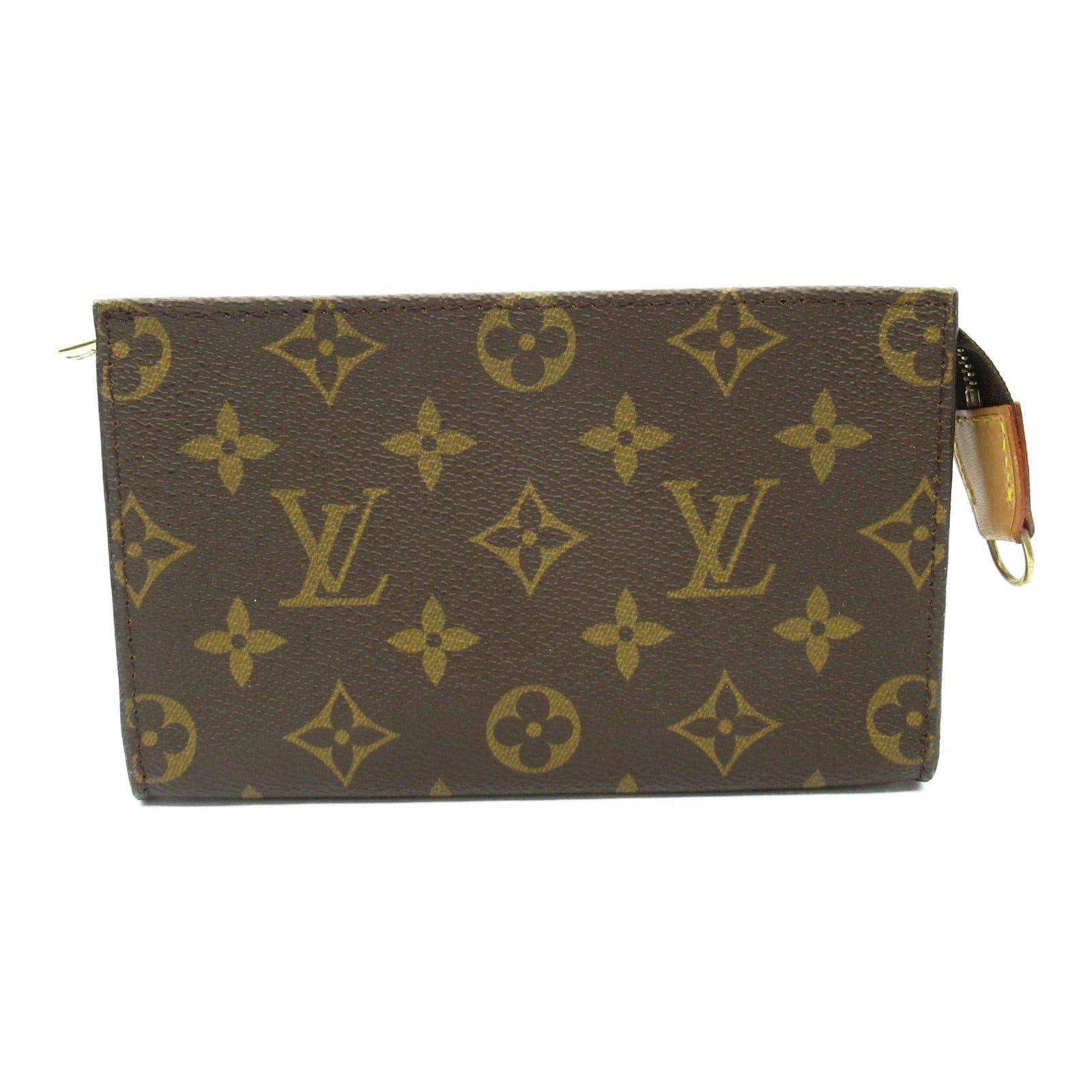 Louis Vuitton Louis Vuitton Pouch Leather Monogram Brown Size ONE SIZE - 1 Thumbnail