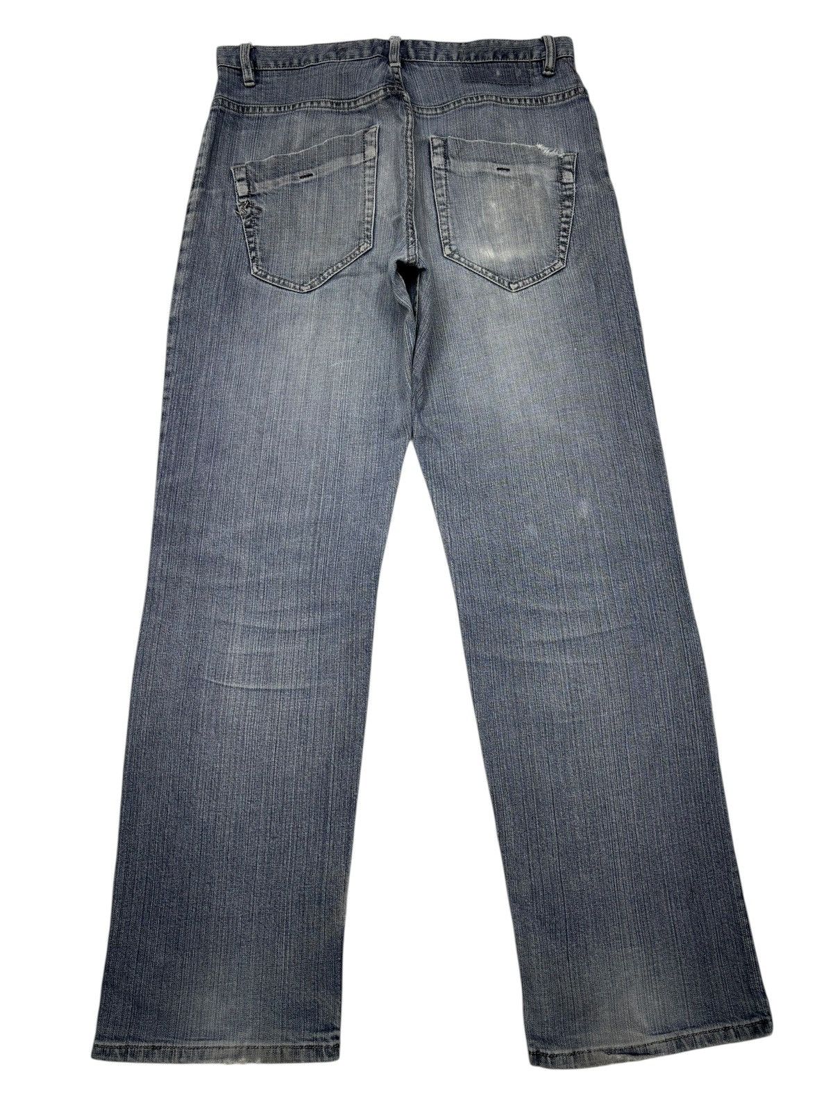 Hysteric Glamour BILLABONG CAMARO STRAIGHT LEG DISTRESSED DENIM LOOSE JEANS Size US 33 - 7 Thumbnail
