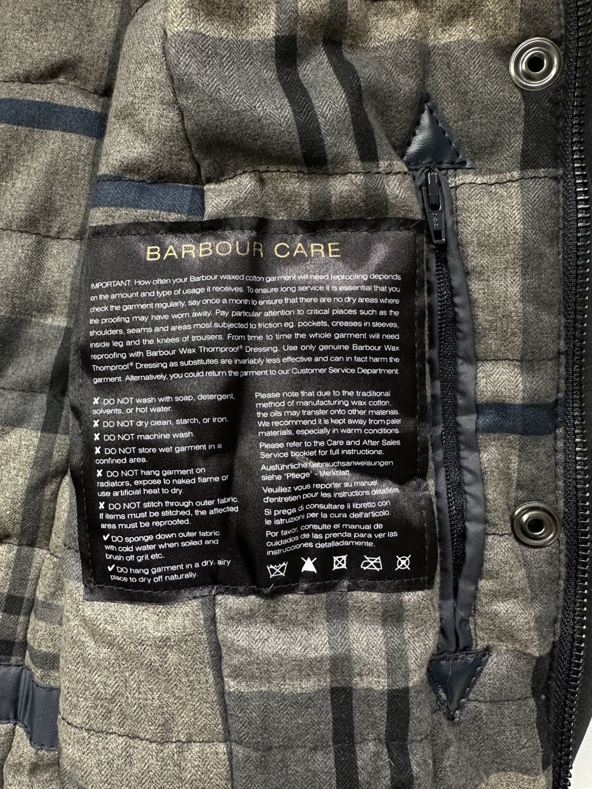 Barbour Barbour Orkney Waxed Jacket Hooded Womens Size L / US 10 / IT 46 - 13 Thumbnail