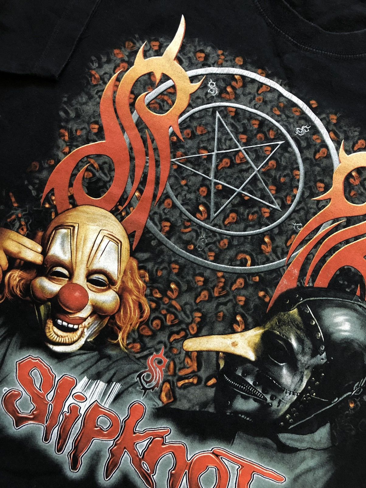 Band Tees Tshirt Slipknot Vintage 90’s 00’s Print Black Size US L / EU 52-54 / 3 - 4 Thumbnail
