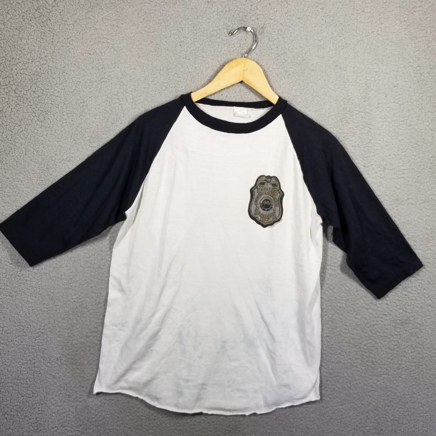 Vintage Police Concert T-Shirt M Fit Vintage 1981 The North America Tour 80s USA Ragland Size US M / EU 48-50 / 2 - 2 Thumbnail