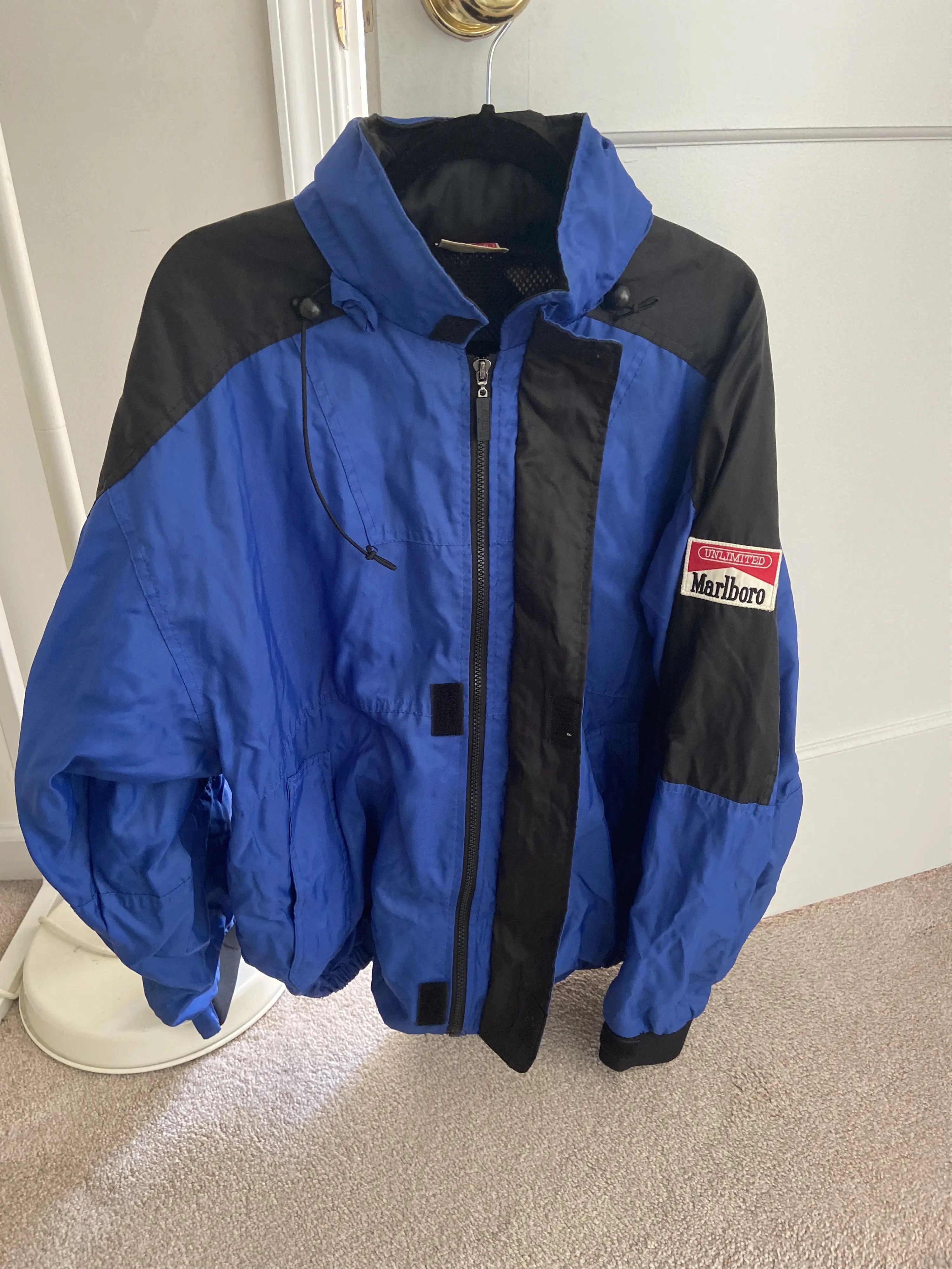 Marlboro Hooded Jacket Size US M / EU 48-50 / 2 - 1 Thumbnail