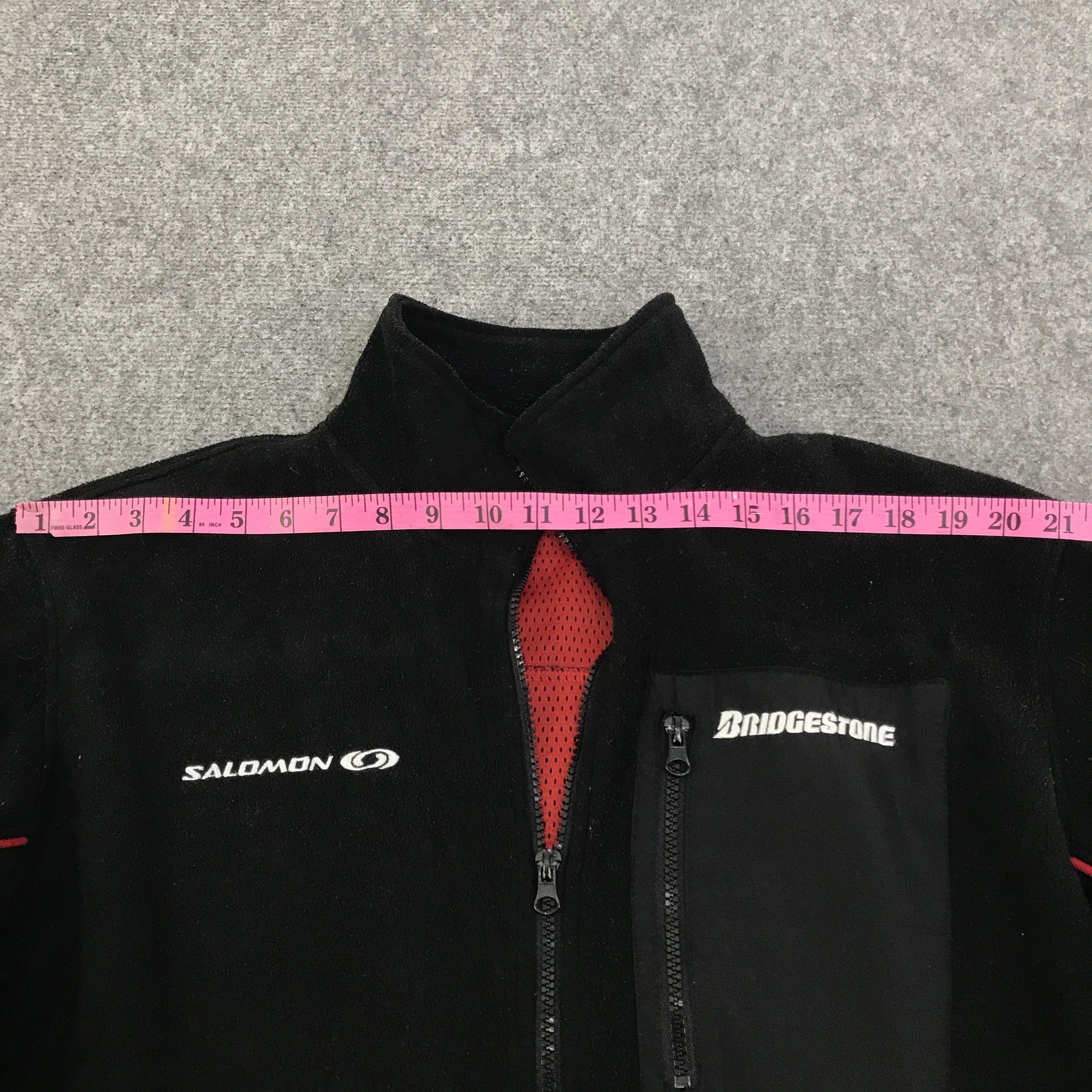 Japanese Brand salomon x bridgestone flecce jacket K122B10 Size US L / EU 52-54 / 3 - 6 Thumbnail