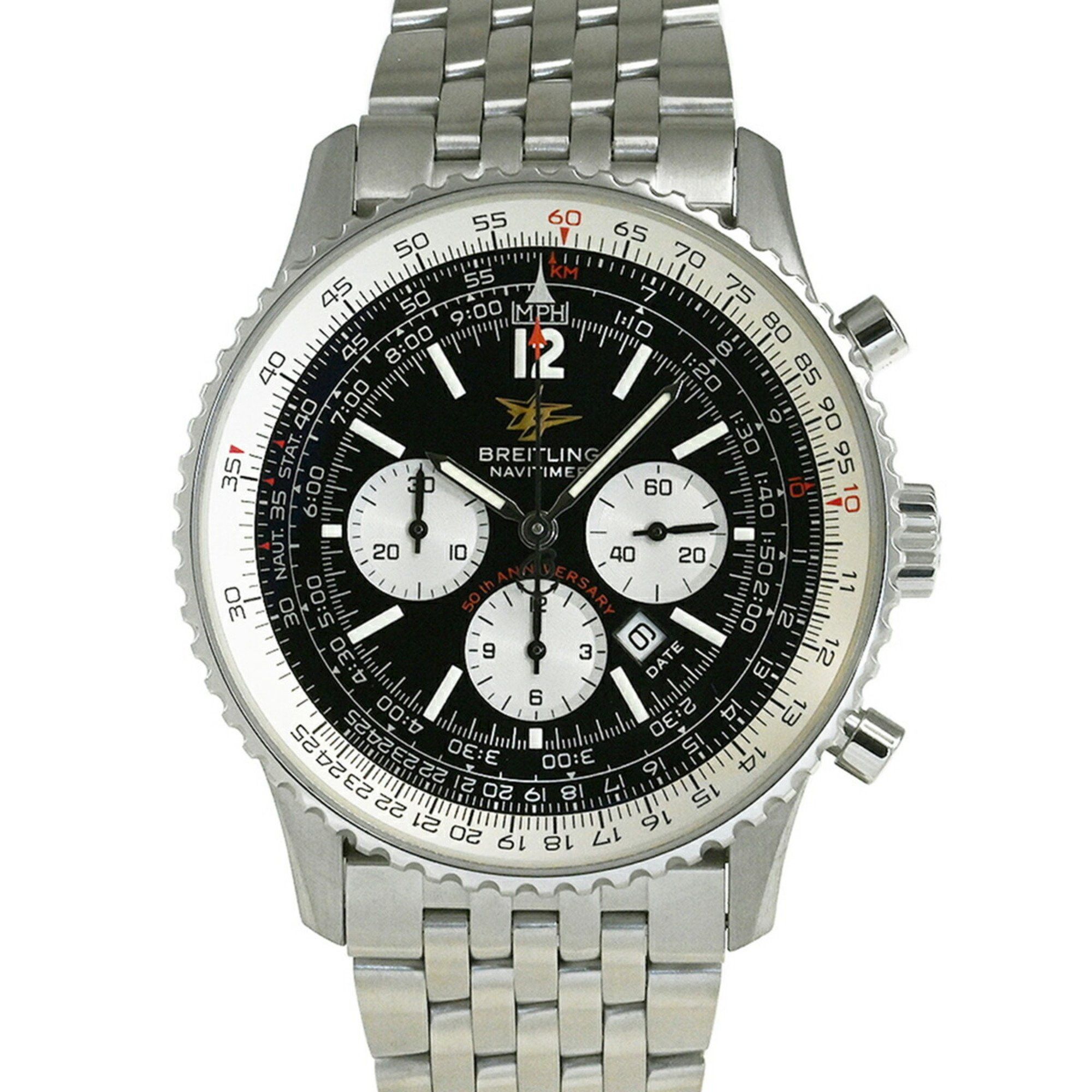 Breitling BREITLING Navitimer 50th Anniversary Watch 12B33NP (1322) v1574 Size ONE SIZE - 1 Thumbnail