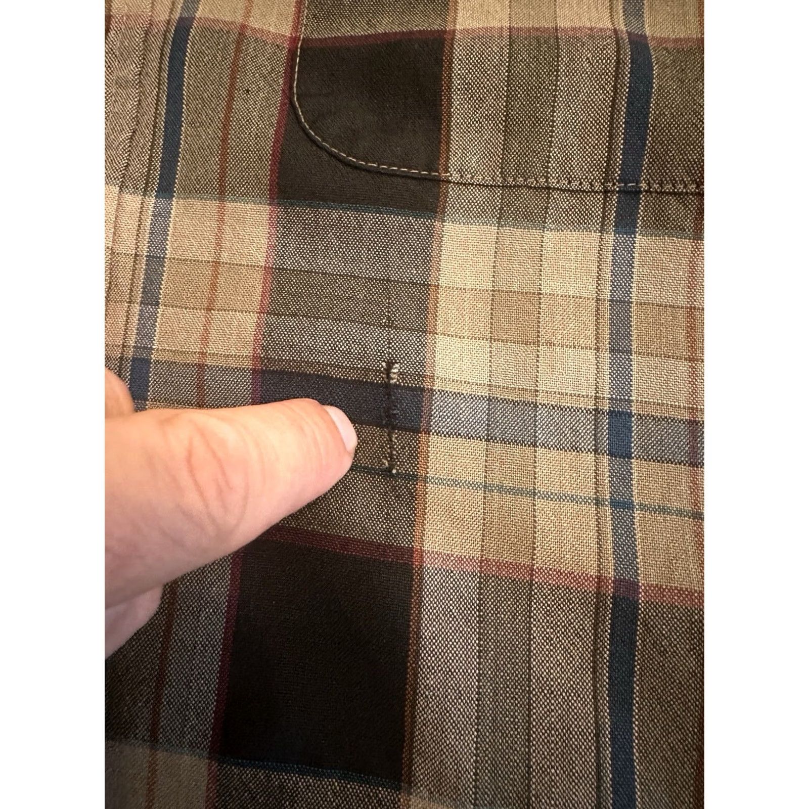 Pendleton Pendleton Shirt L Long Sleeve Wool Plaid Beige Button-Up Mens OR Adults Mens Size US L / EU 52-54 / 3 - 5 Thumbnail