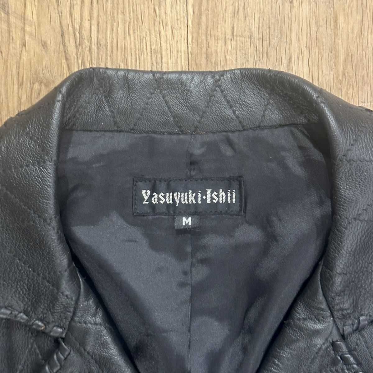 Yasuyuki Ishii Yasuyuki ishii Quilted Leather Napoleon Jacket AW12 Size US M / EU 48-50 / 2 - 8 Thumbnail