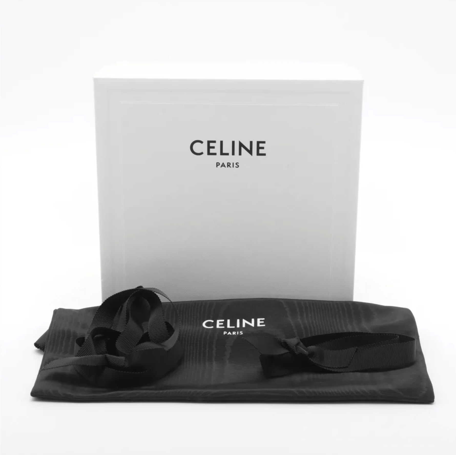 Celine Triomphe Canvas Leather Pouch Brown, Multicolor