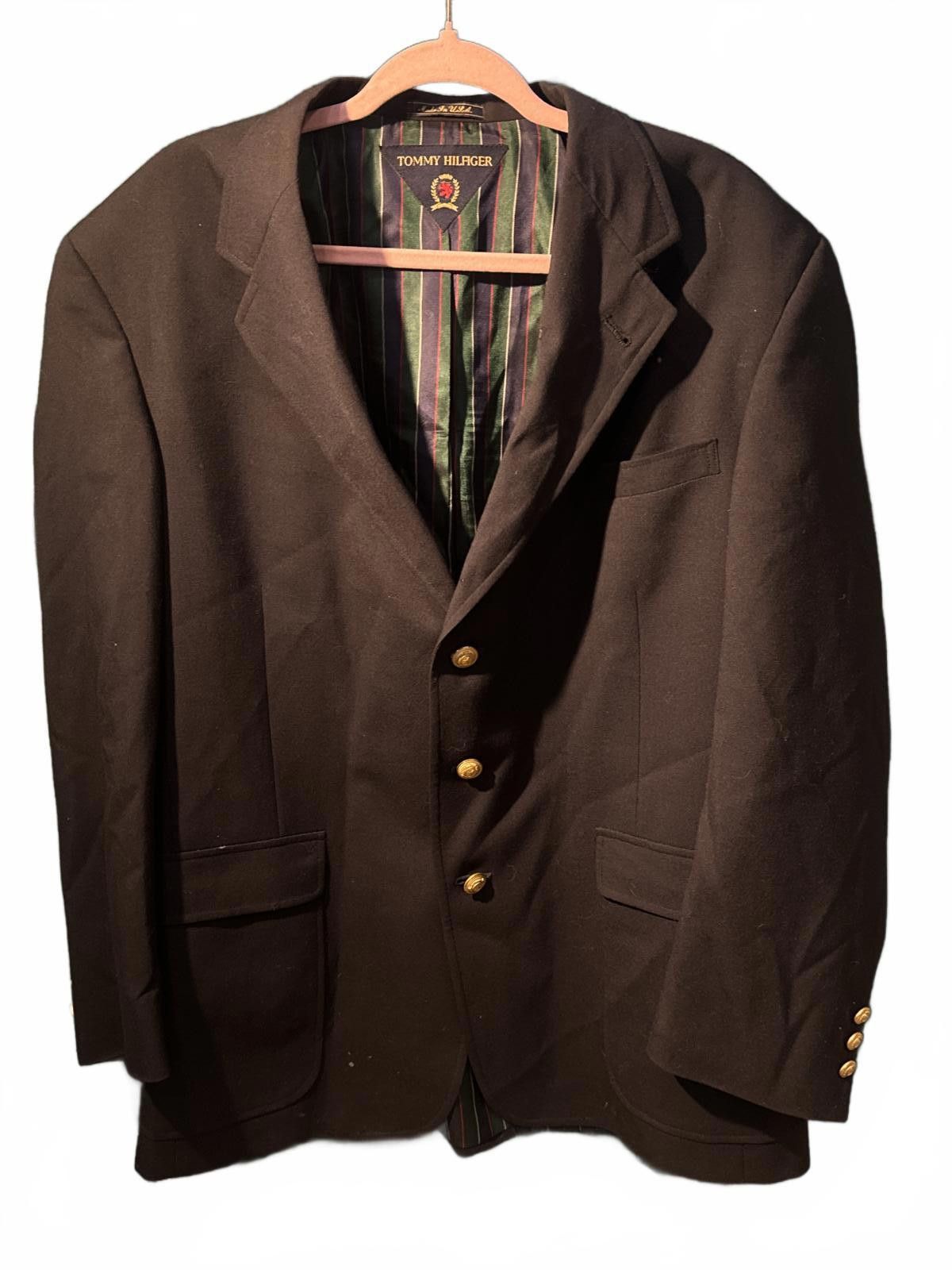 Tommy Hilfiger VTG Men's 44R Tommy Hilfiger Suit Blazer Size 44R - 1 Thumbnail