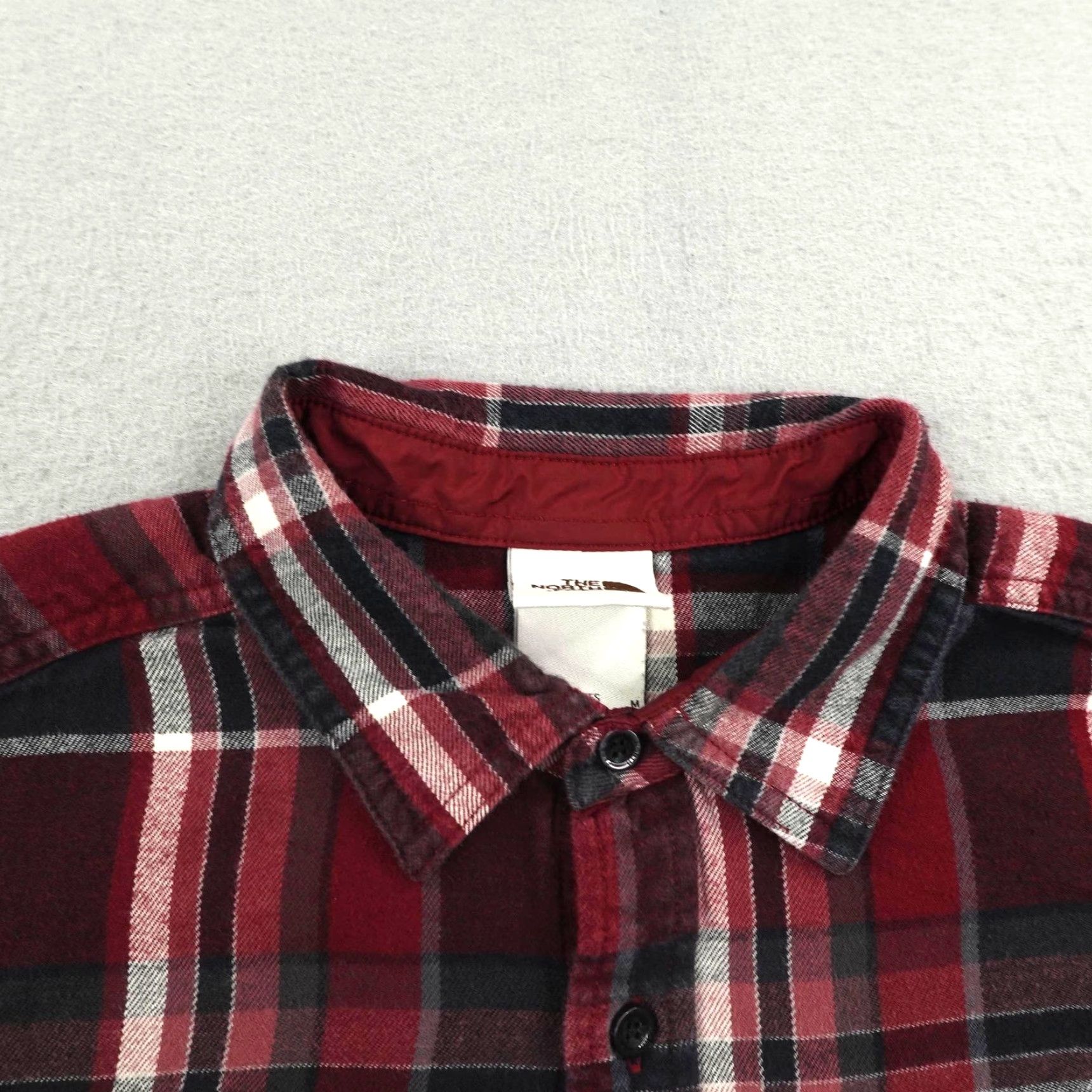 The North Face The North Face Shirt Mens M Red Plaid Flannel Button-Up Casual Work Hiking" Size US M / EU 48-50 / 2 - 2 Thumbnail