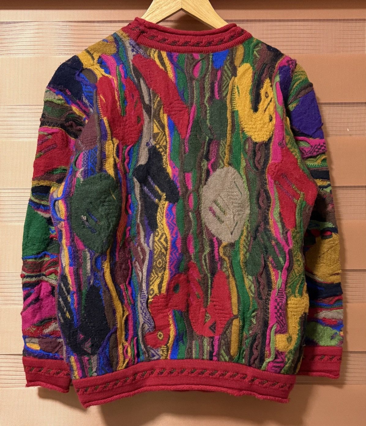 Coogi Coogi - 3D Wool Sweater Size US S / EU 44-46 / 1 - 9 Thumbnail