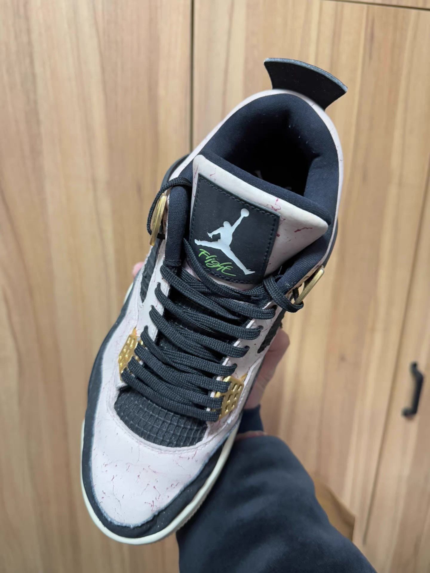 Nike Air Jordan 4 Marble Ｑ20 Size US 10.5 / EU 43-44 - 5 Thumbnail