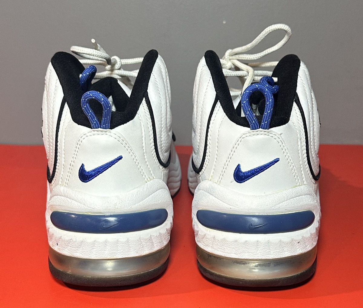Nike Size 10.5 - Nike Air Penny 2 White Varsity Royal Size US 10.5 / EU 43-44 - 5 Thumbnail