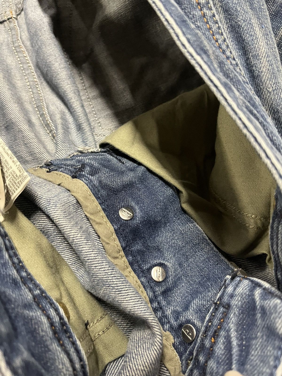 Diesel × Vintage Diesel vintage baggy fit denim jeans hype rare streetwear Size US 36 / EU 52 - 12 Thumbnail