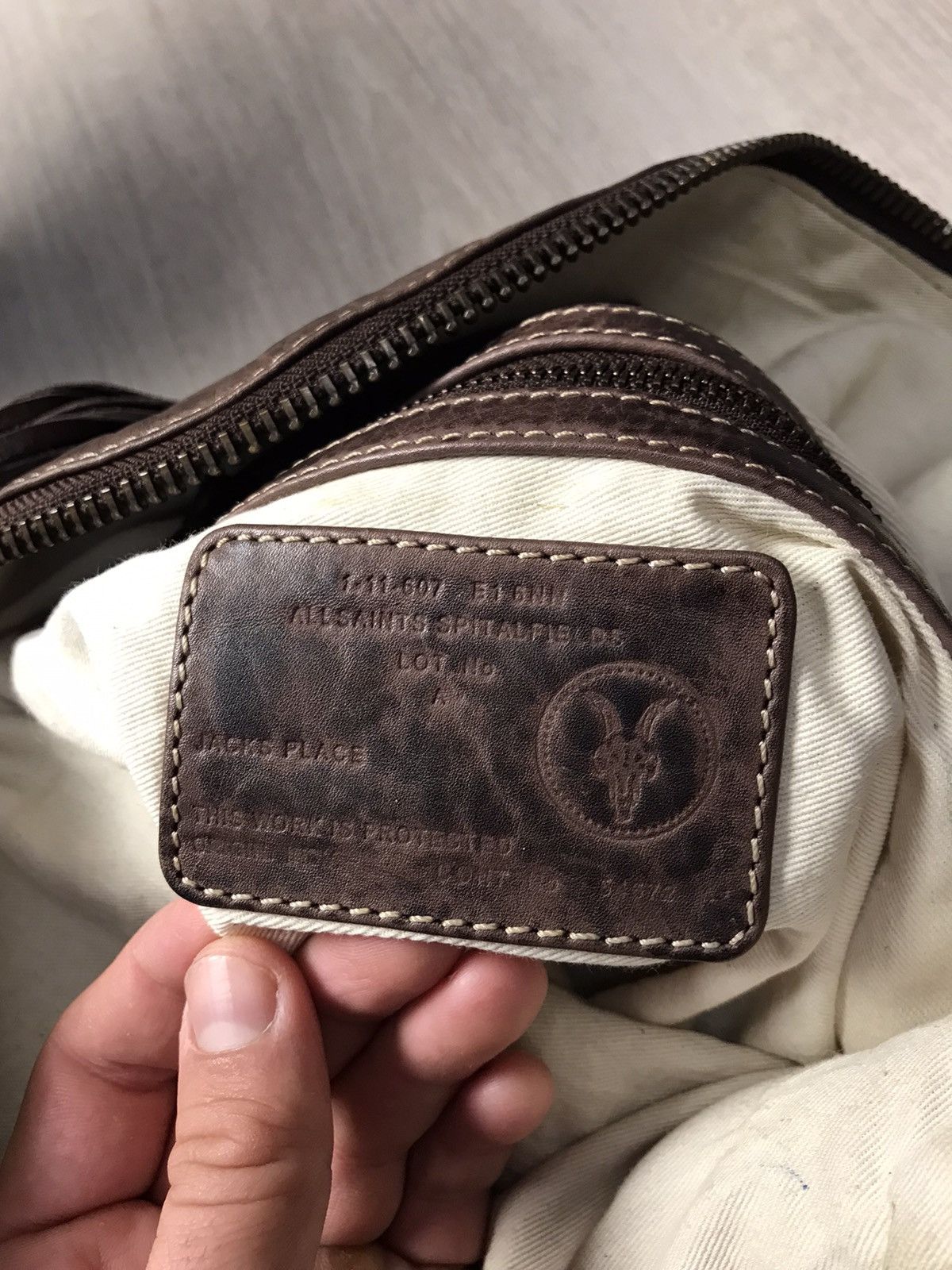 Allsaints × Leather Allsaints brown leather bag Size ONE SIZE - 8 Thumbnail