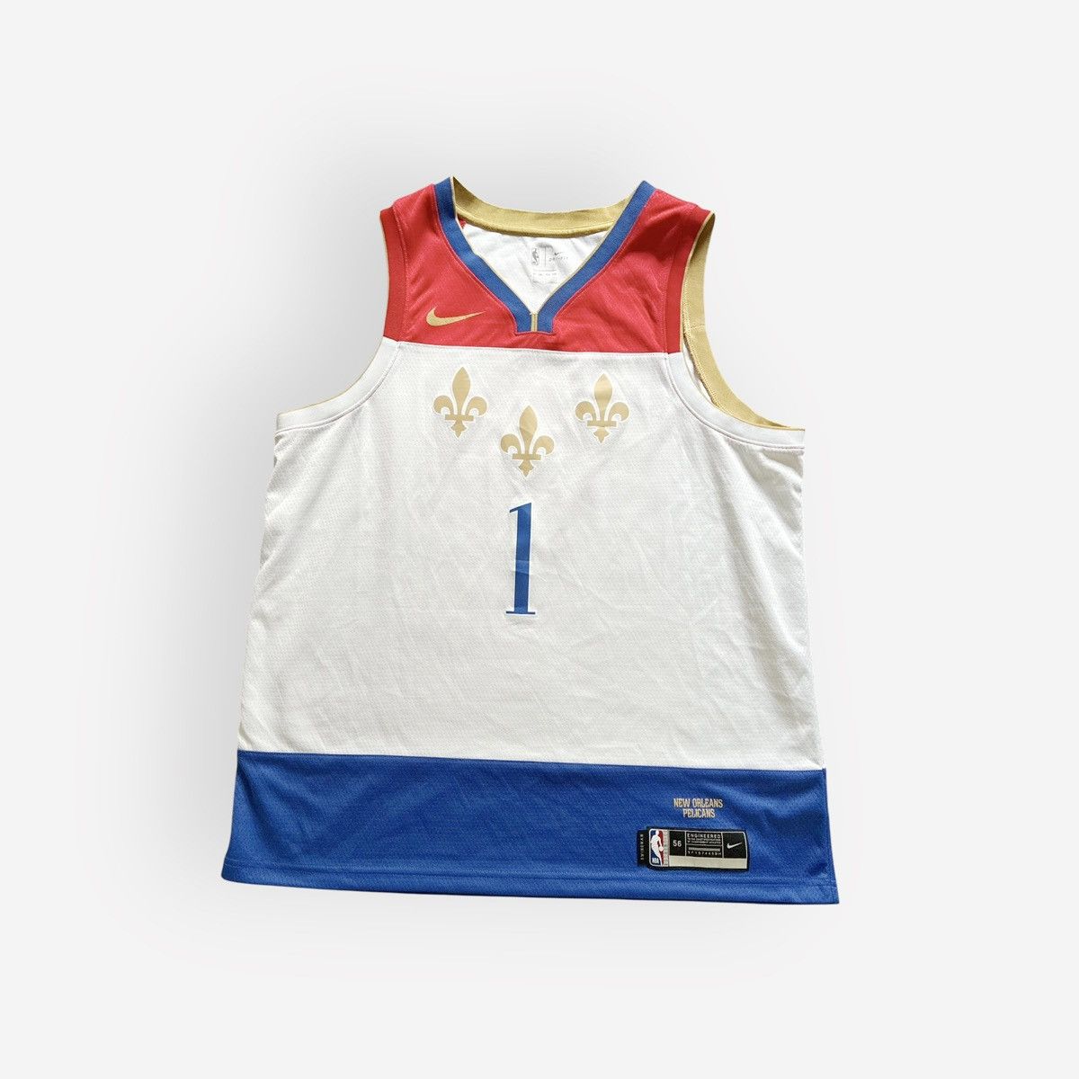 Nike Zion Williamson New Orleans Pelicans Nike Swingman Jersey Size US XXL / EU 58 / 5 - 2 Thumbnail
