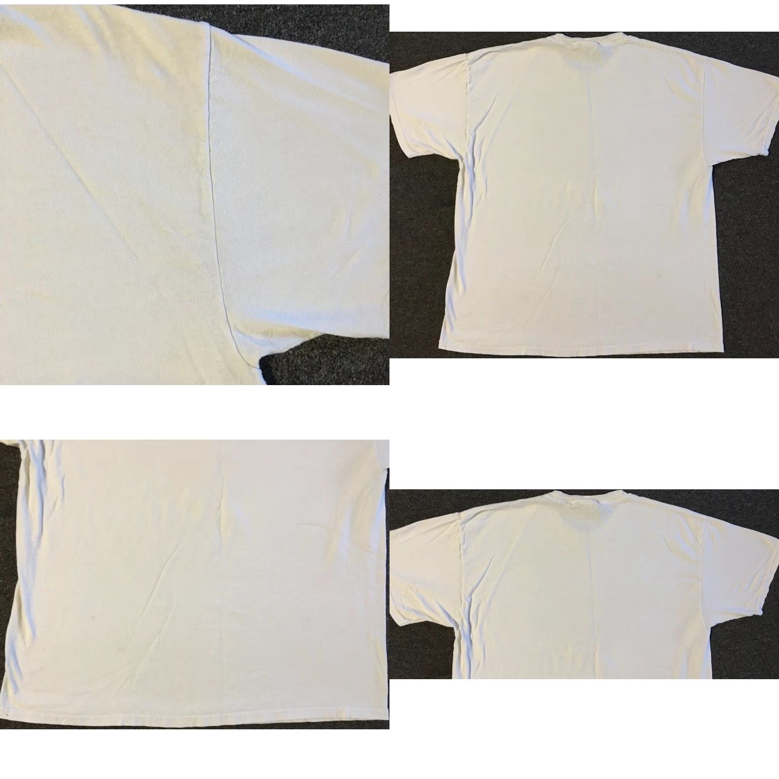 Vintage VINTAGE Dannon Frusion Smoothie Faded Promo Shirt XL White 90s Grunge Drink Promo Shirt Mens XL Size US XL / EU 56 / 4 - 8 Thumbnail