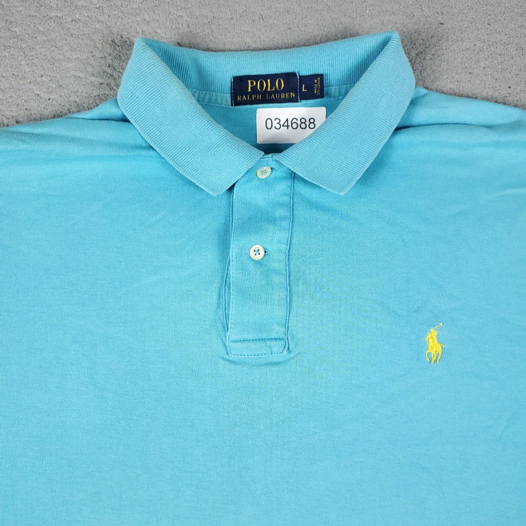 Ralph Lauren Ralph Lauren Polo Shirt Mens Large Blue Pony Casual Short Sleeve Shirt Size US L / EU 52-54 / 3 - 2 Thumbnail