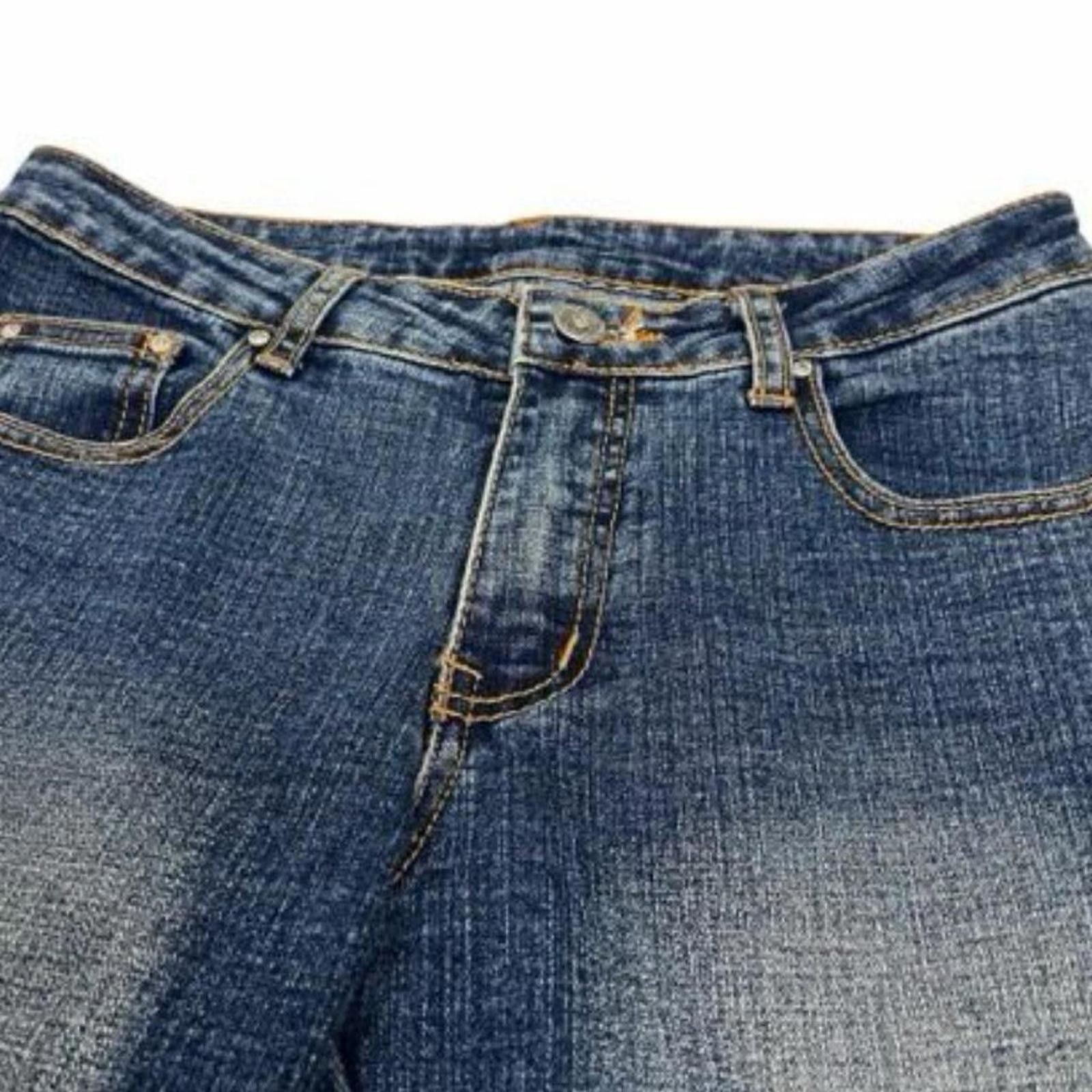 Other Cotton denim capri style low rise 2000s coquette style jeans Size 26" / US 2 / IT 38 - 4 Thumbnail