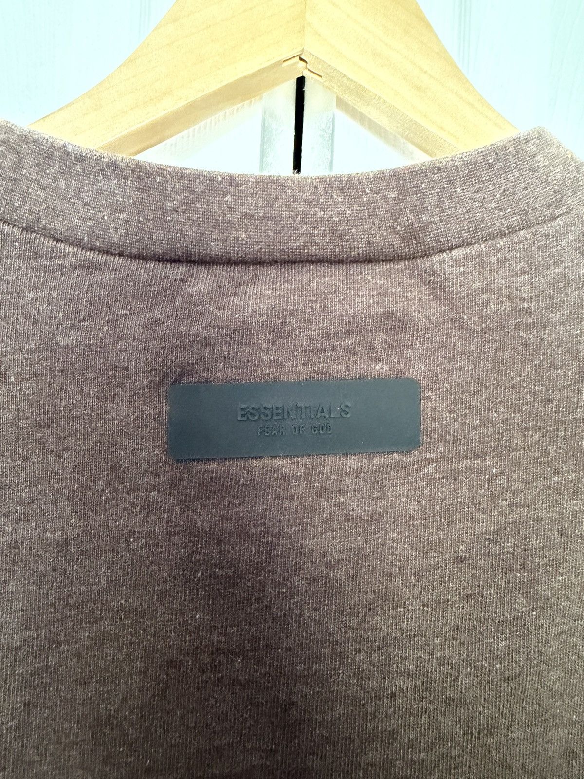 Essentials Fear of God Essentials Brown Long Sleeve T-Shirt Size US XXS / EU 40 - 4 Thumbnail