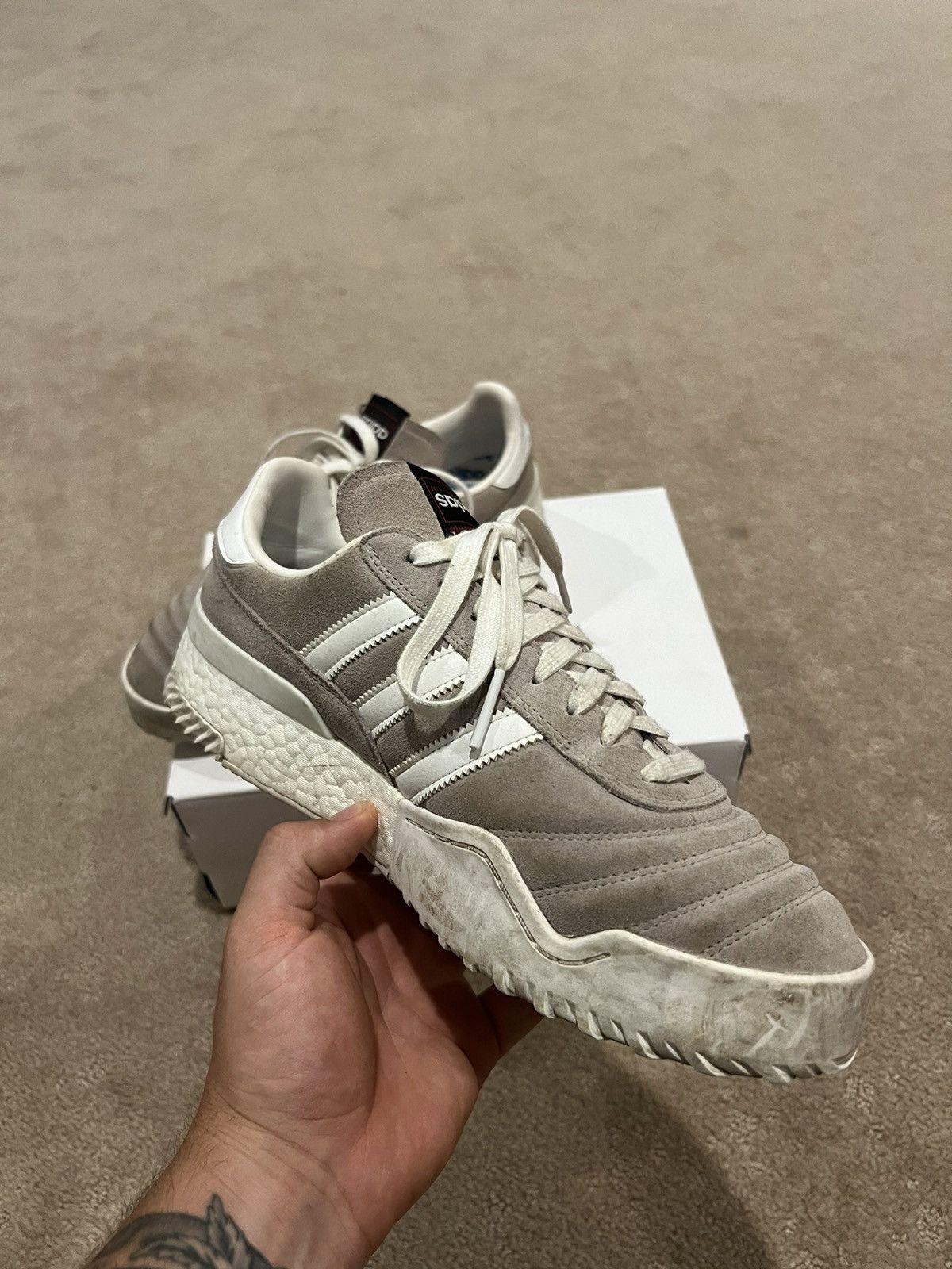 Adidas × Alexander Wang Adidas x Alexander Wang BBALL SOCCER Size US 10 / EU 43 - 7 Thumbnail