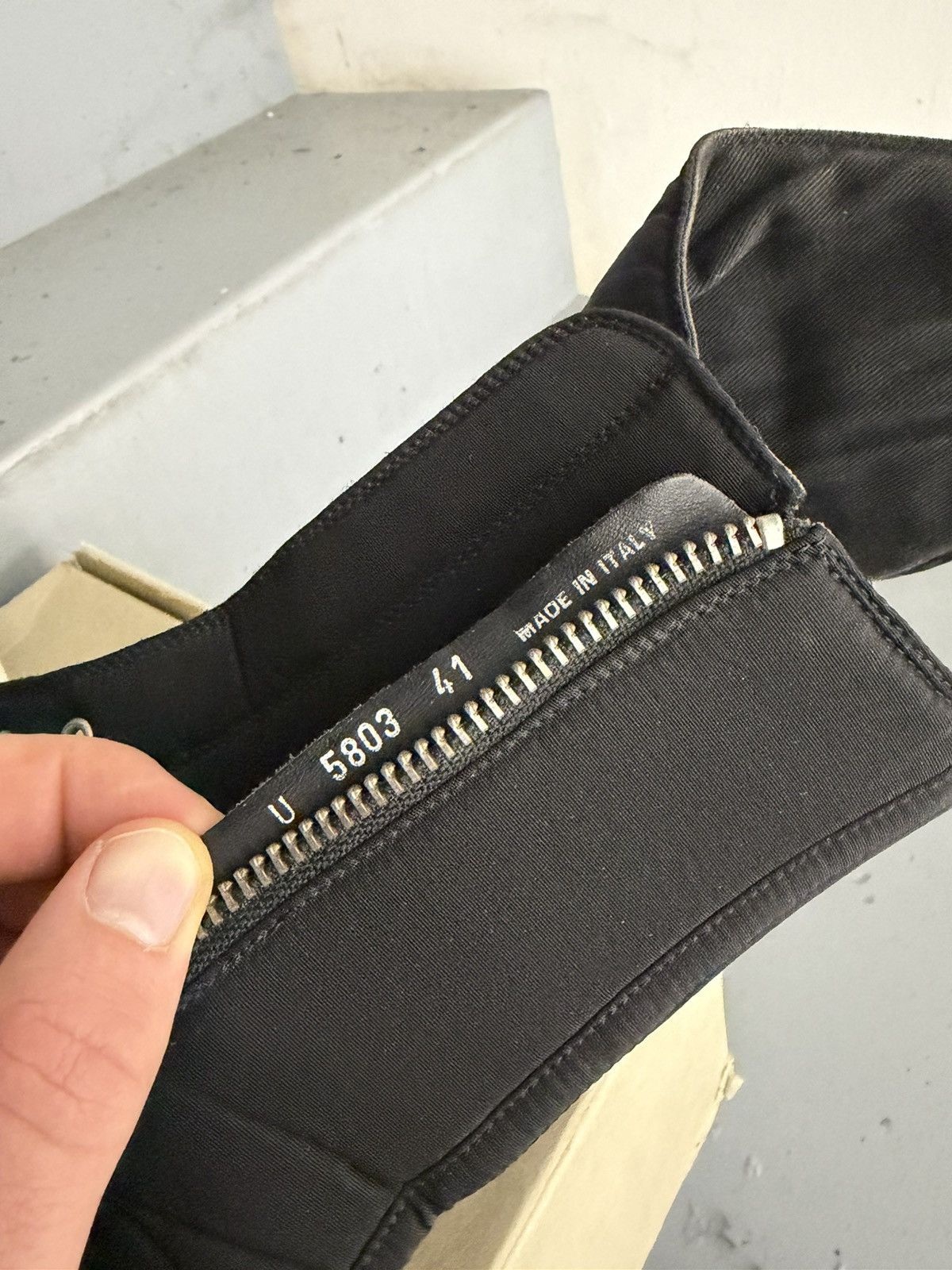 Rick Owens Drkshdw Rick Owens Drkshdw Ramones With Box Size US 8 / EU 41 - 17 Thumbnail