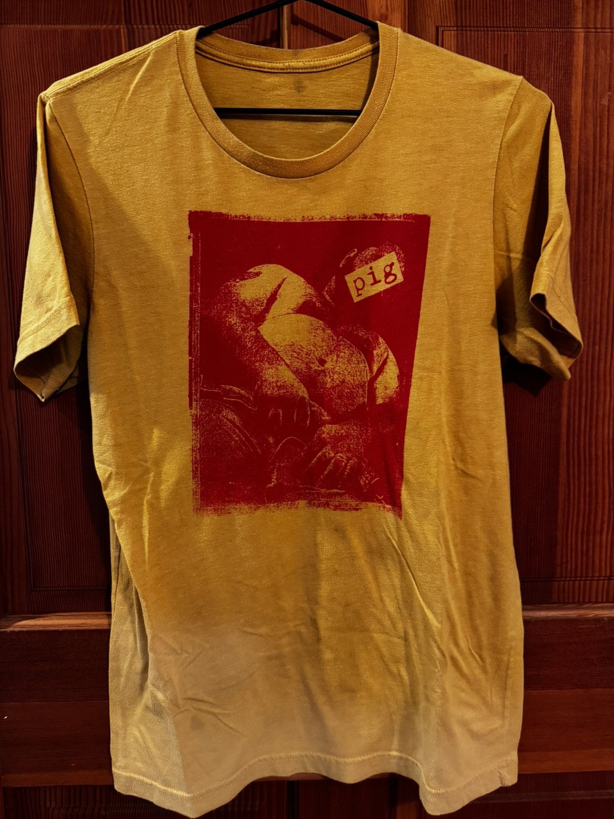 Other Rough Trade Yellow PIG Bear Shirt Gay Interest Size US M / EU 48-50 / 2 - 1 Thumbnail
