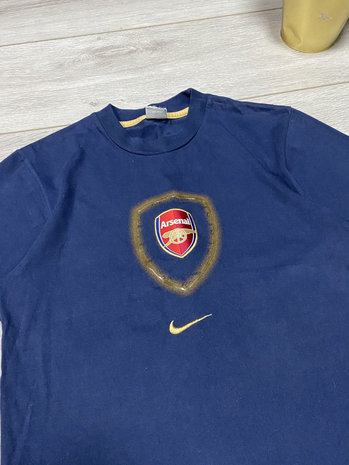 Nike Nike Arsenal big centr logo tee t-shirt Size US S / EU 44-46 / 1 - 3 Thumbnail