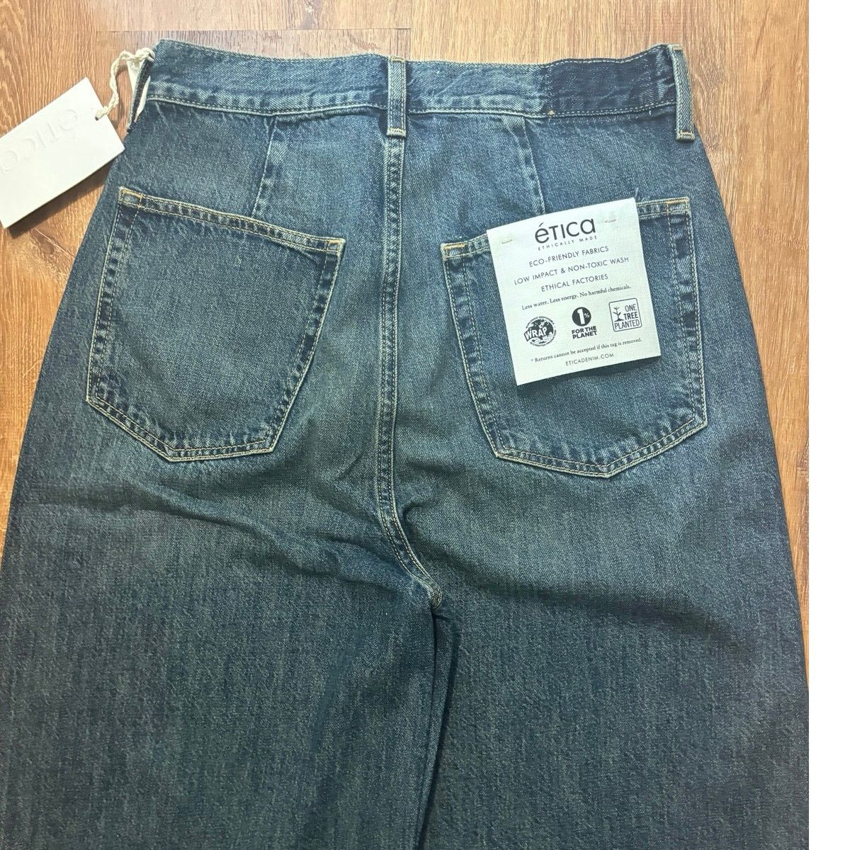 ETICA NWT Etica X Anthropologie Marley Ultra High Rise Jean 28 Size 28" / US 6 / IT 42 - 10 Thumbnail
