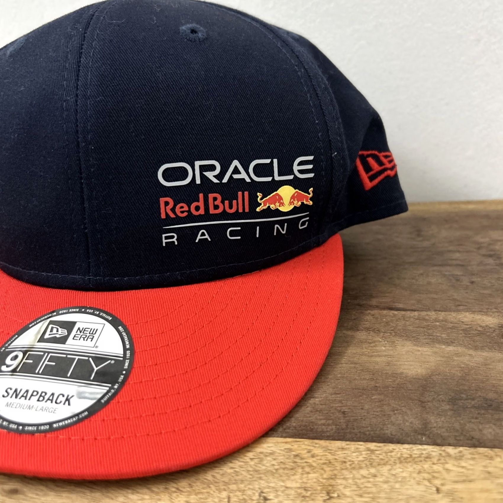 New Era New Era Oracle Red Bull Racing Snapback Trucker Hat Blue Medium Large Adjustable Cap Mens Boys Size ONE SIZE - 3 Thumbnail