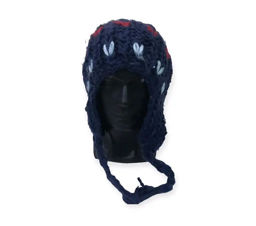 Japanese Brand × Kapital × Vintage Japanese Brand Knit Earflap Beanie Hat Size ONE SIZE - 1 Thumbnail