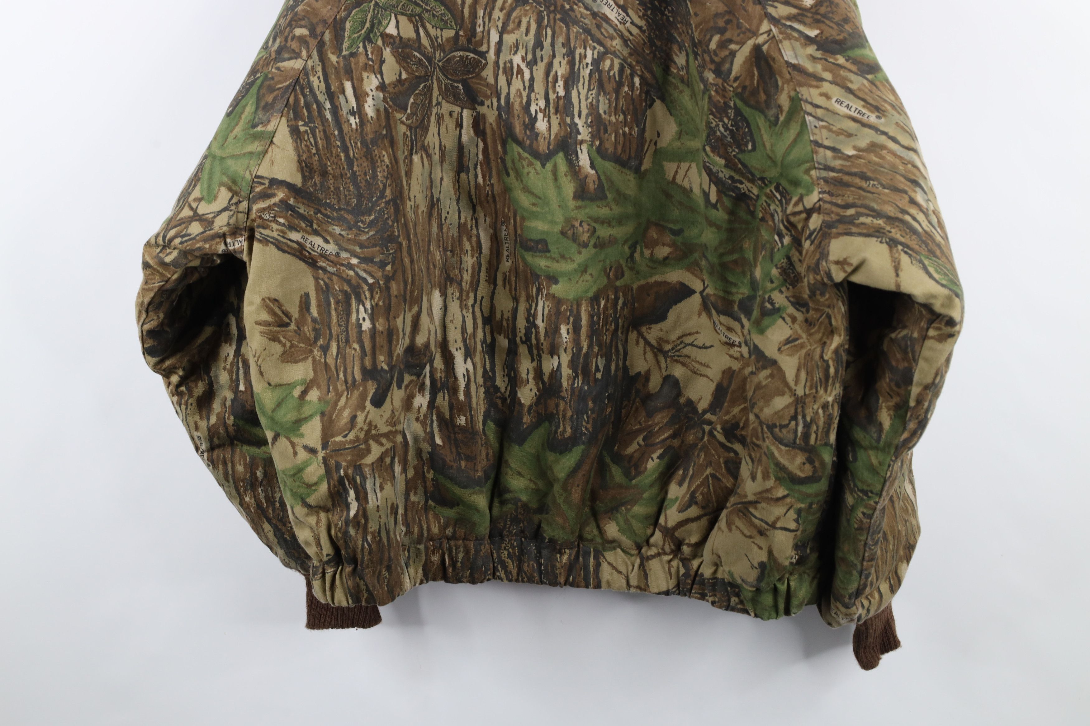 Vintage × Walls Vintage 90s Walls Realtree Camouflage Bomber Jacket USA Size US XL / EU 56 / 4 - 13 Thumbnail