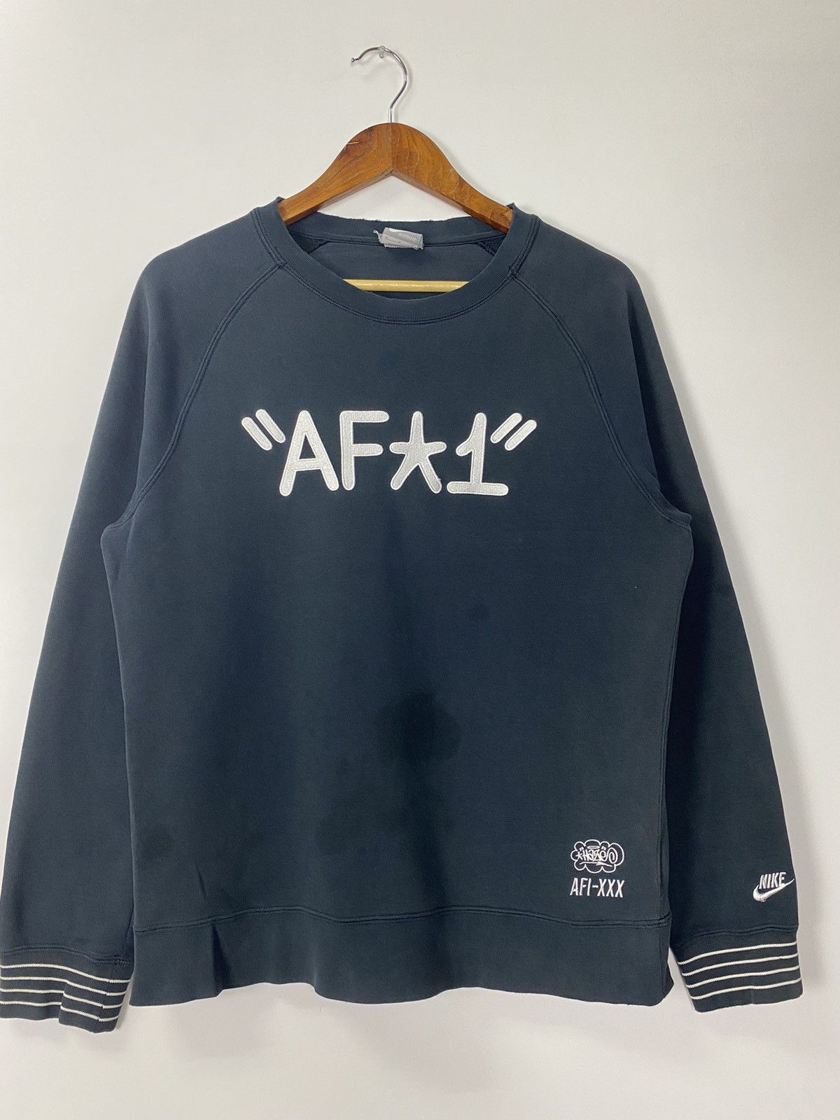 Nike × Vintage Nike AFA1 Sweater Size US M / EU 48-50 / 2 - 3 Thumbnail
