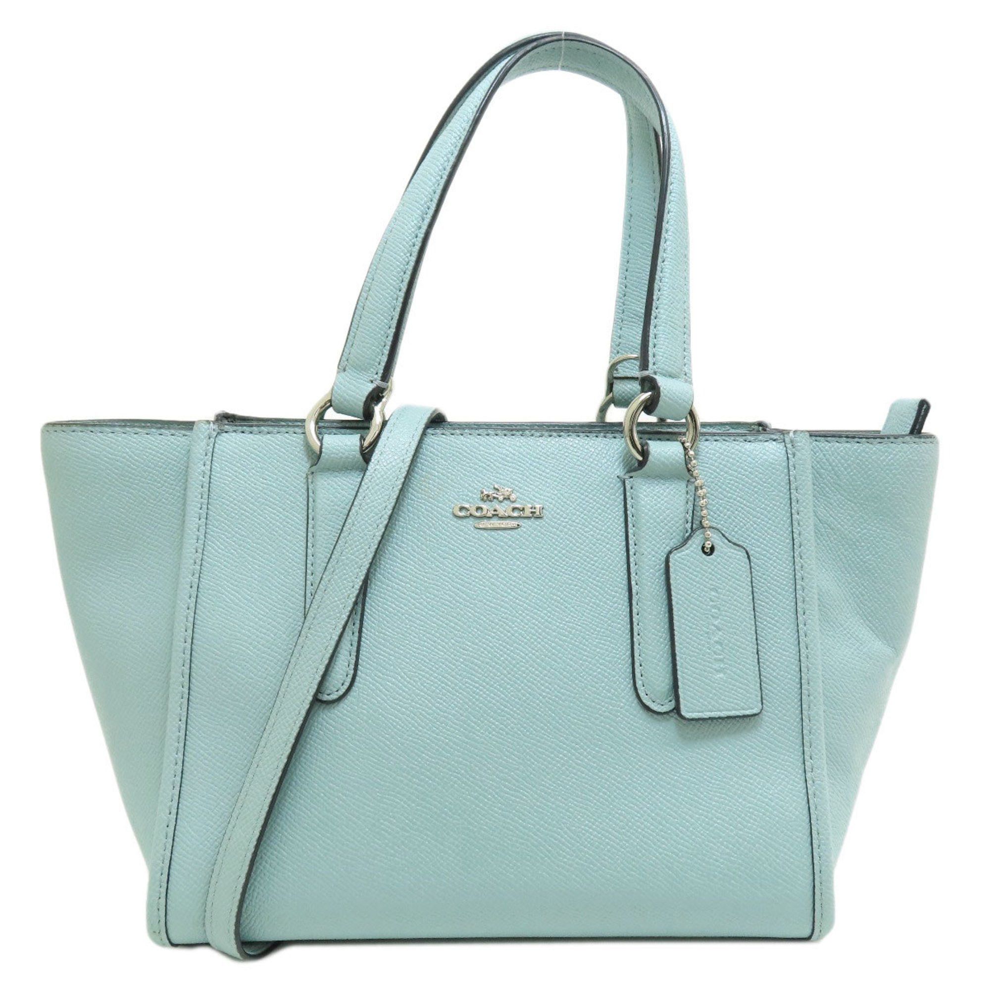 image of Coach F11925 Handbag Leather Women's Coach in Blue