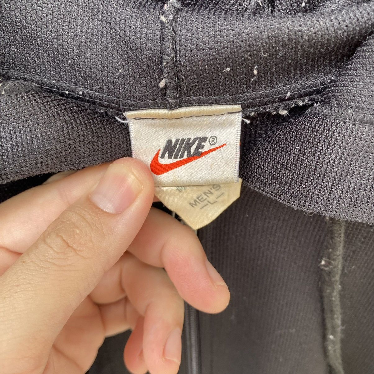 Nike Vintage 90s Nike Air Swoosh Half Zipper Hoodie | L | Swag Size US L / EU 52-54 / 3 - 6 Thumbnail