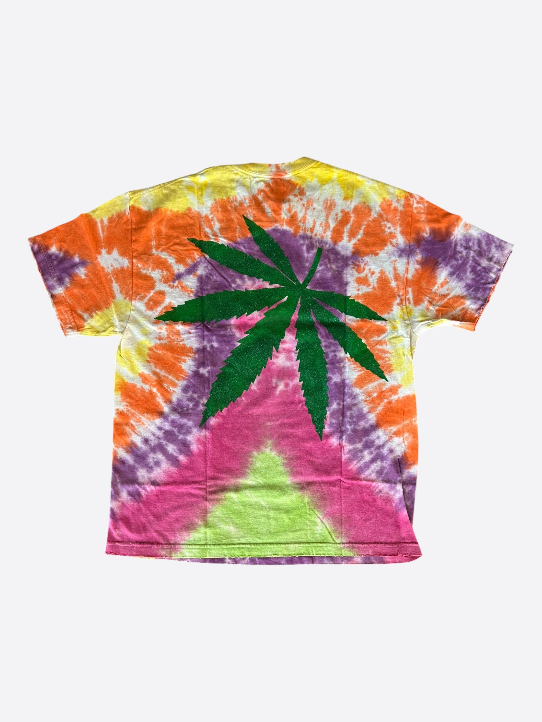 Gallery Dept. Gallery Dept Multicolor Tie-Dye Weed Graphic T-Shirt Size US M / EU 48-50 / 2 - 2 Thumbnail
