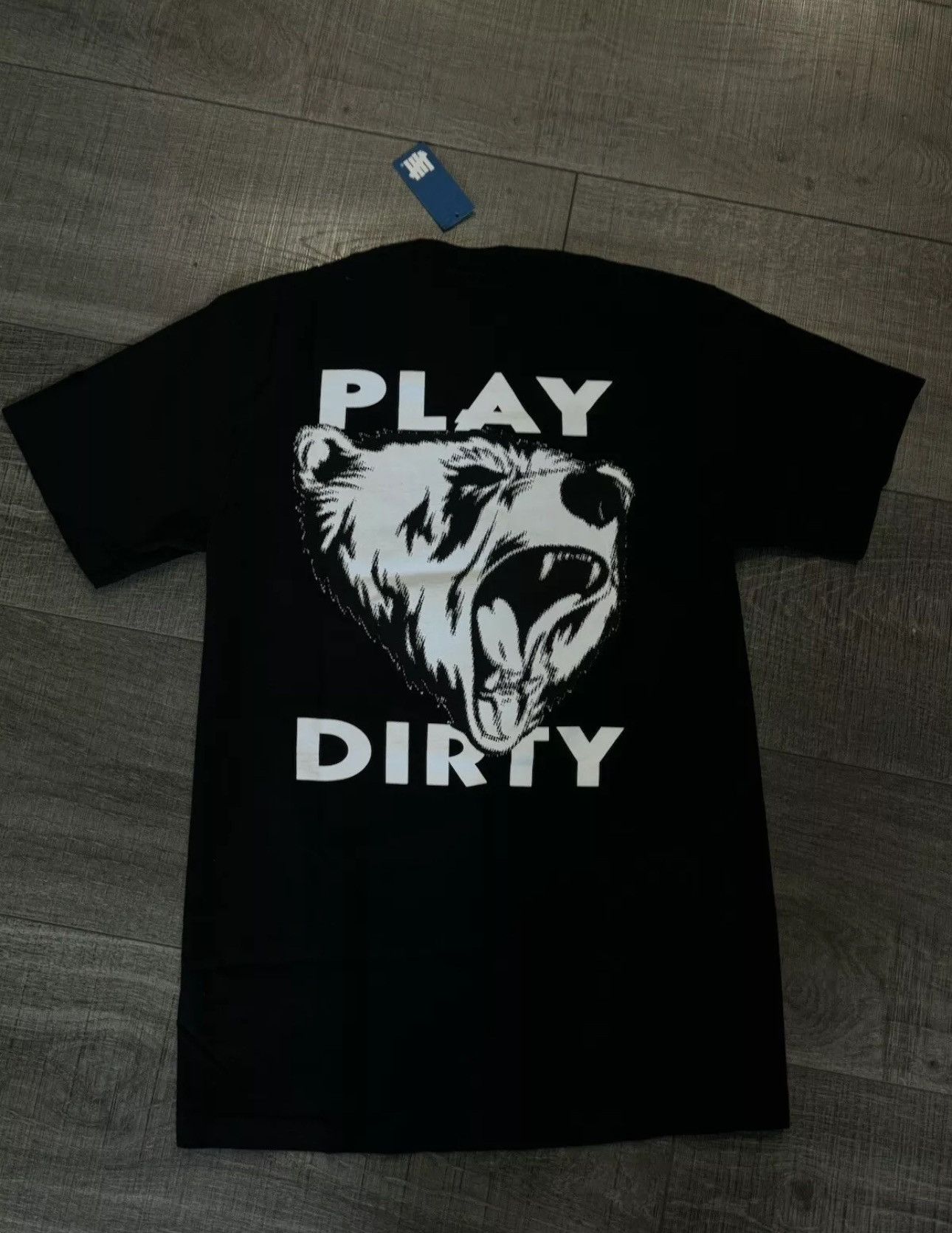 Undefeated Undefeated T-Shirt S Black Play Dirty Bear Size US S / EU 44-46 / 1 - 2 Thumbnail