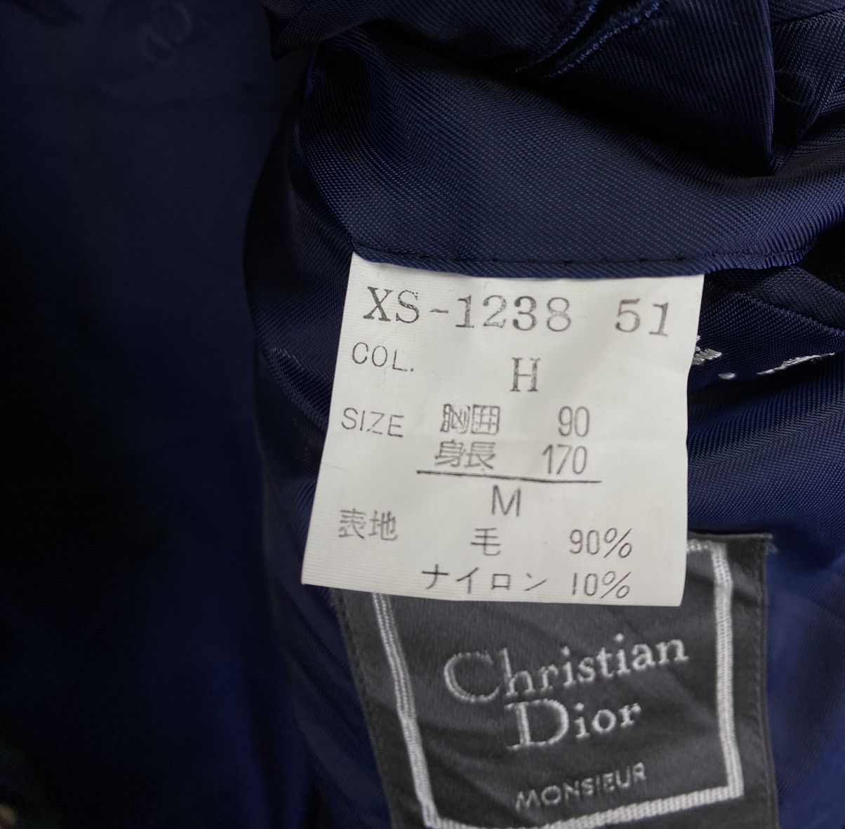 Christian Dior Monsieur Vintage Christian Dior Monsieur Shadow Plaids Coat Jacket Size US M / EU 48-50 / 2 - 8 Thumbnail