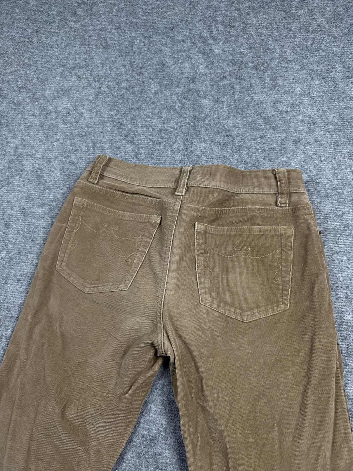 Vintage Vintage corduroy flared pants Size 28" / US 6 / IT 42 - 12 Thumbnail