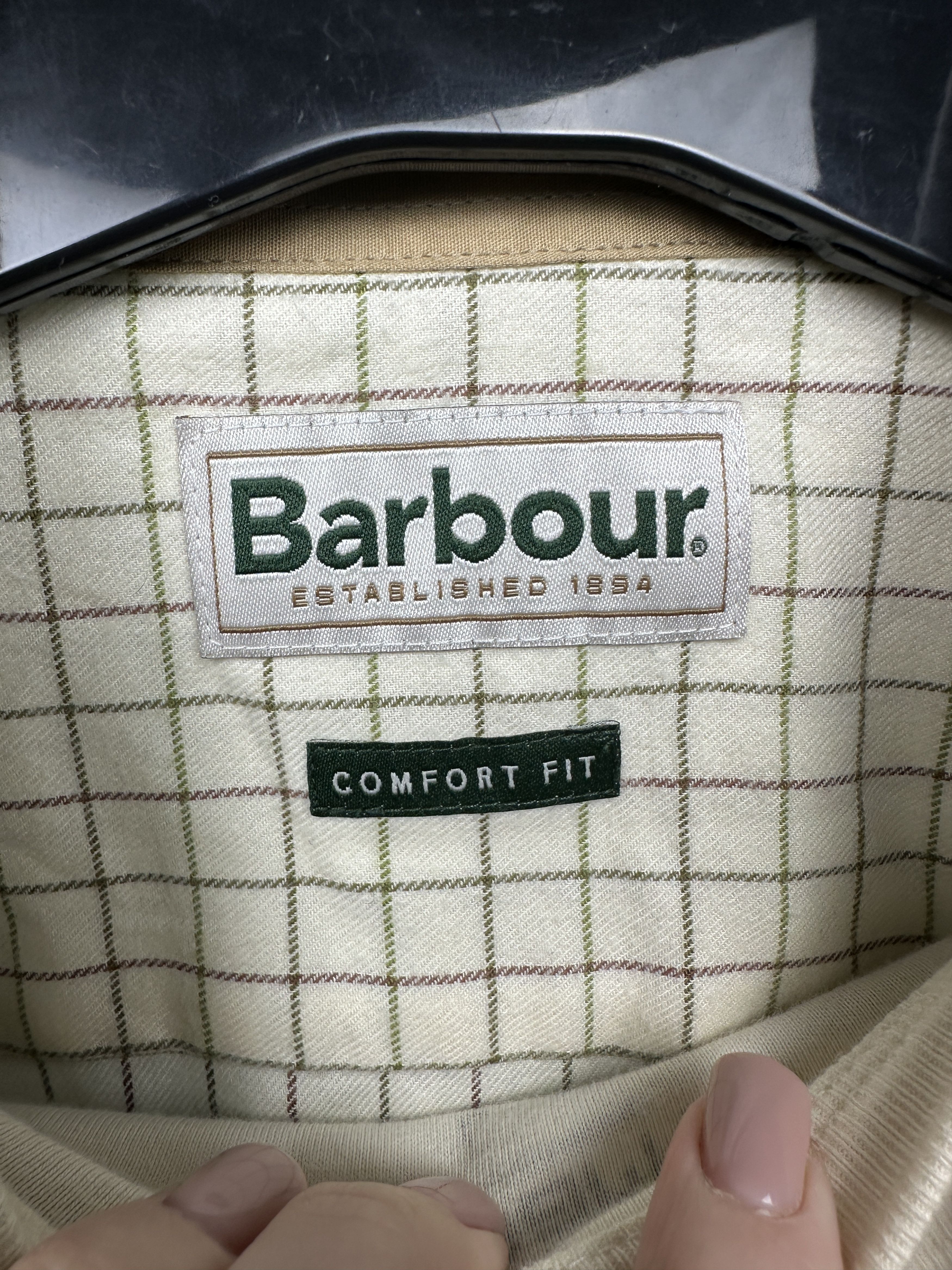 Barbour Barbour Vintage Mens Flannel Check Shirt Size US L / EU 52-54 / 3 - 4 Thumbnail