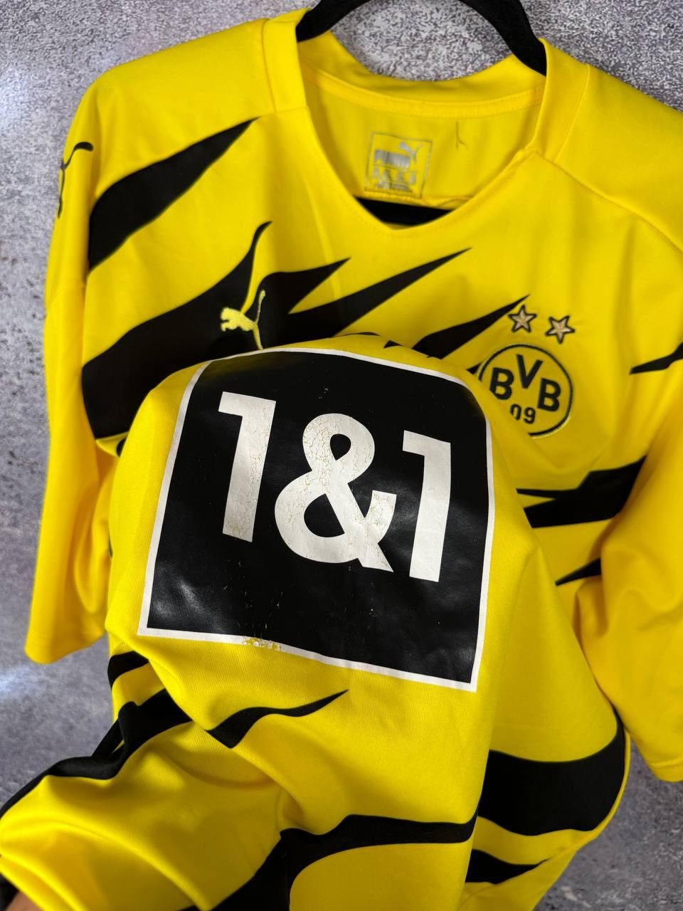 Vintage HAALAND Borussia Dortmund 2020/21 Fan Soccer Jersey Size US XXL / EU 58 / 5 - 9 Thumbnail