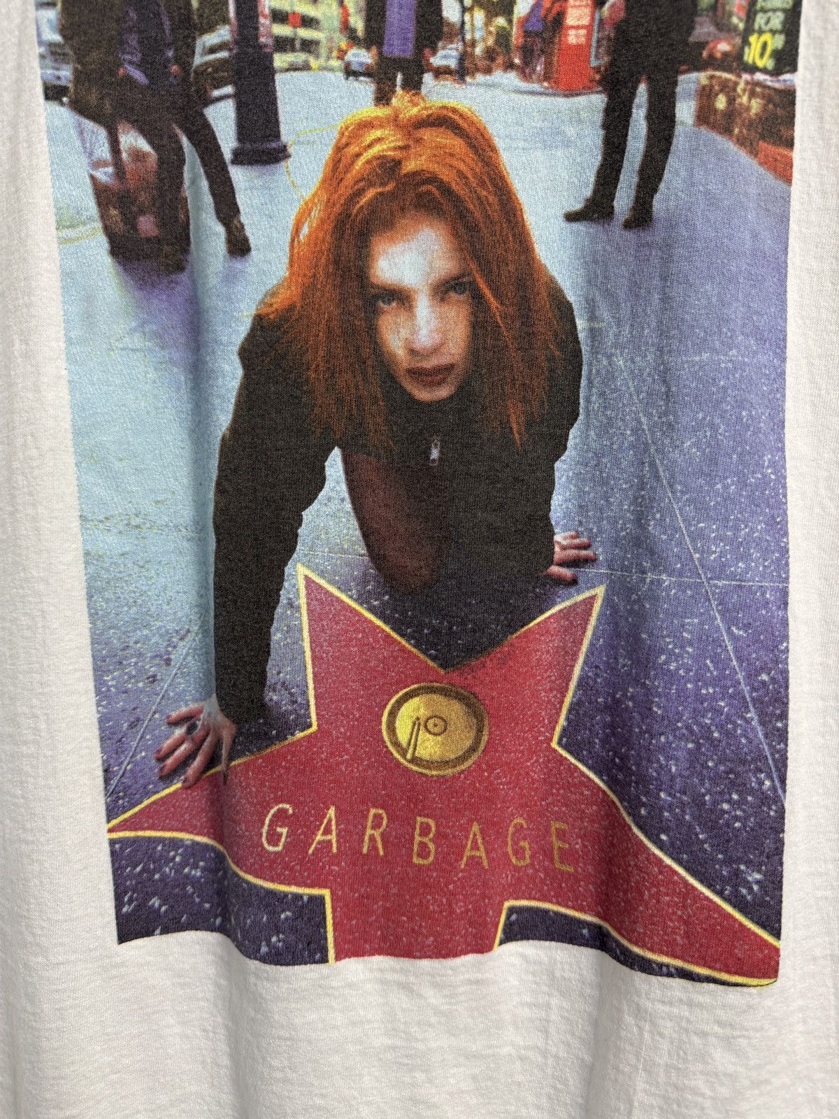 Band Tees Vintage 90s Garbage Tour Shirt Size US XL / EU 56 / 4 - 5 Thumbnail
