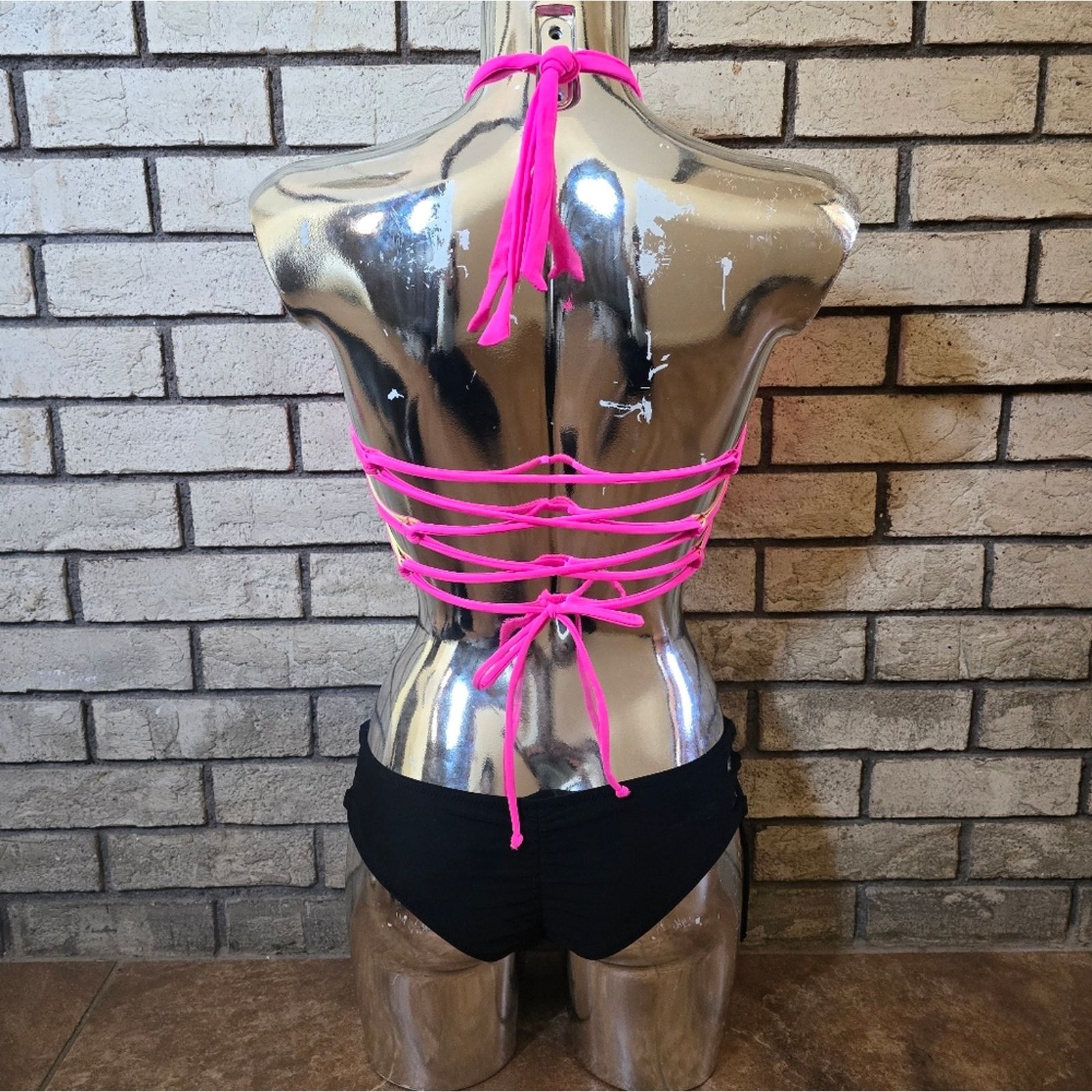 Other Pink Black | FYS | Santa Cruz Bikini Set Size ONE SIZE - 2 Thumbnail