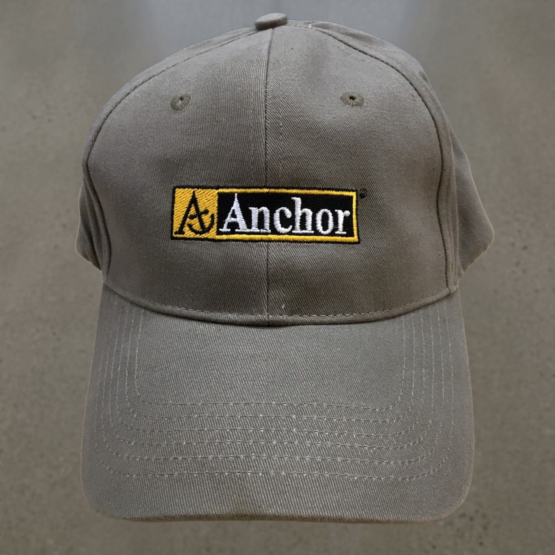 Vintage Anchor Pacific Head Wear Baseball Cap Hat Mens One Size Brown Adjustable 101C Size ONE SIZE - 1 Thumbnail