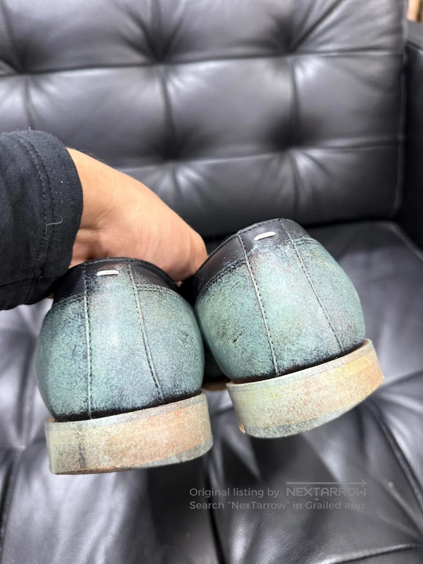 Maison Margiela Maison Margiela Gradient Dyed Derby Boots. Size US 7.5 / EU 40-41 - 7 Thumbnail