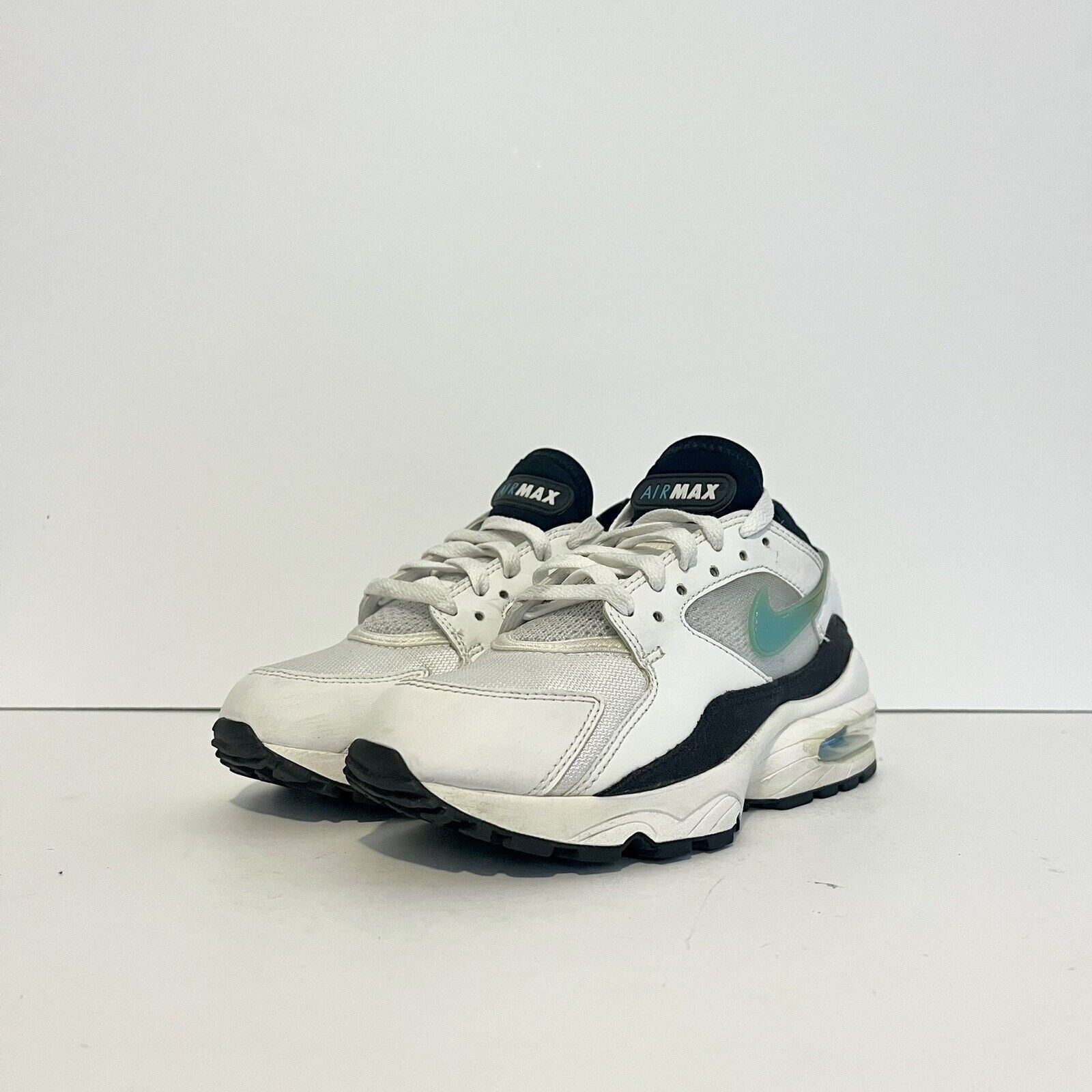 Nike 2017 Nike Air Max 93 Dusty Cactus Black Retro OG 307167-100 Size US 5.5 / IT 35.5 - 2 Thumbnail