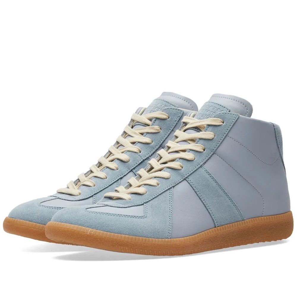 Maison Margiela Margiela Replica GATs Light blue 45 Grailed