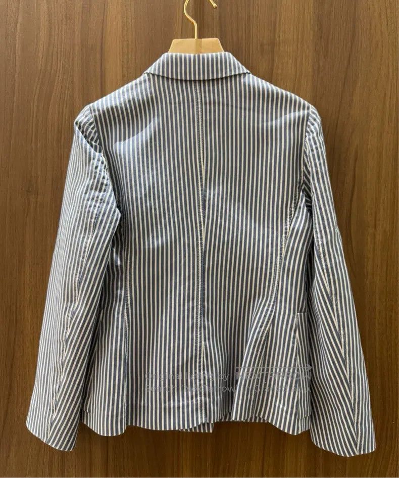 Dior Dior Striped double-breasted suit jacket Size XS / US 0-2 / IT 36-38 - 2 Thumbnail