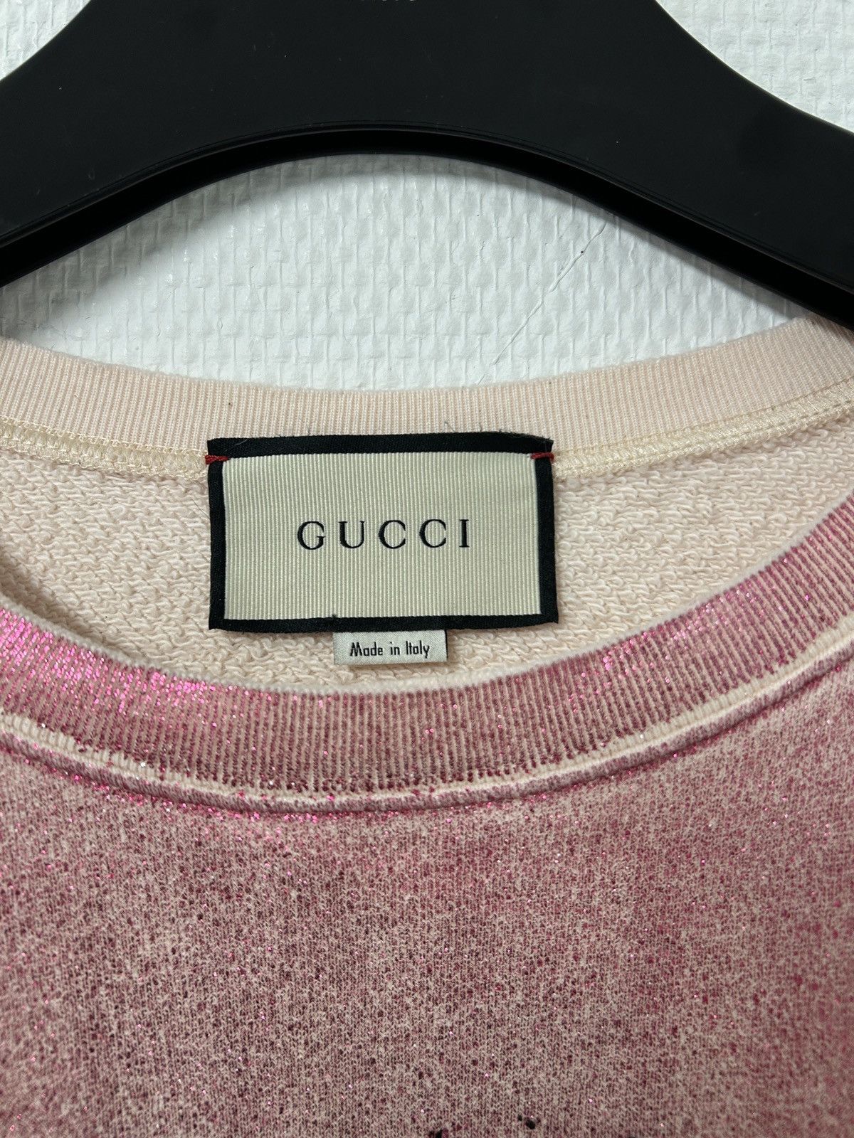 Gucci 2018 Blind For Love Metallic Sweatshirt Size US XS / EU 42 / 0 - 5 Thumbnail