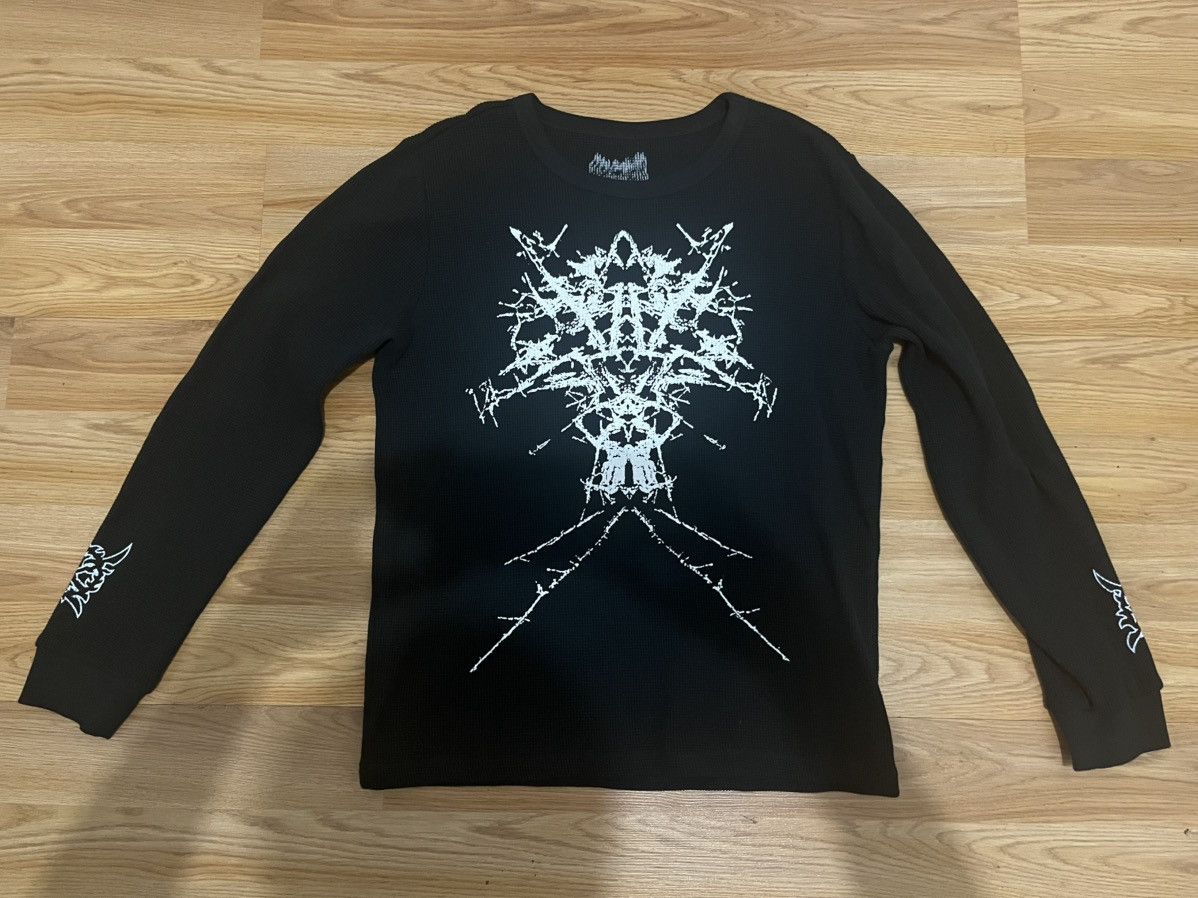 Ken Carson × Playboi Carti Ken Carson “AGC Tour Thermal Long Sleeve” Size US M / EU 48-50 / 2 - 1 Thumbnail