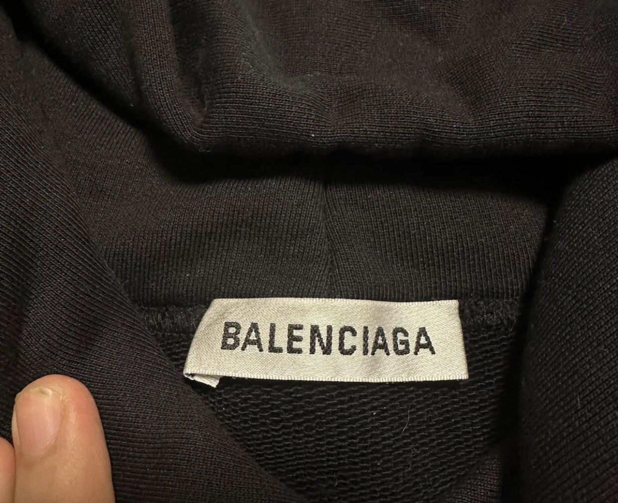 Balenciaga Balenciaga black logo sweatshirt2412-Nextarrow Size US L / EU 52-54 / 3 - 4 Thumbnail